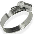 Хомуты обжимные нержавеющие