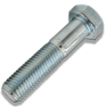 Болт оцинкованный: неполная резьба DIN 931