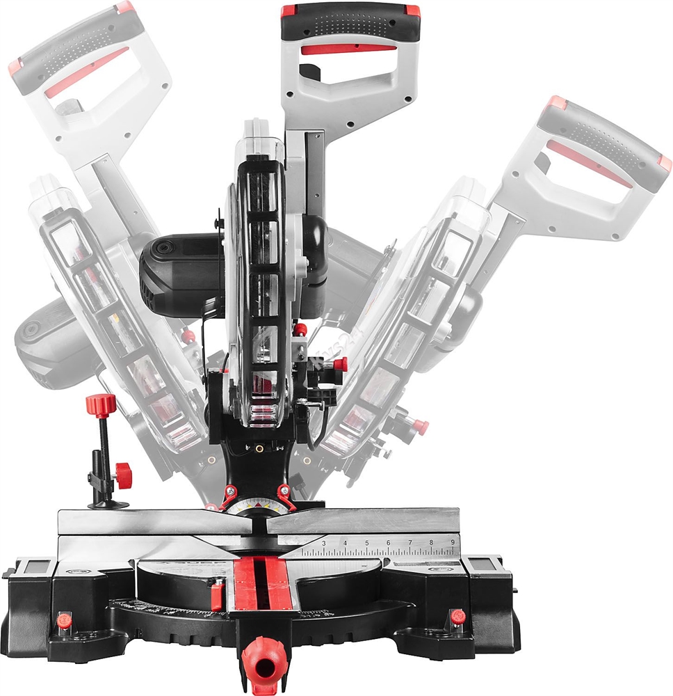 ЗУБР  ЗПТ-305-1800 ПЛР пила торцовочная с ременной передачей, d 305 х 30 мм, 1800 Вт ЗПТ-305-1800 ПЛР