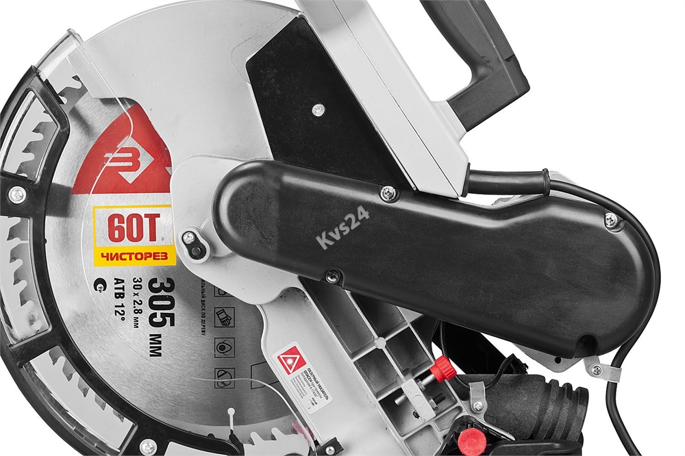 ЗУБР  ЗПТ-305-1800 ПЛР пила торцовочная с ременной передачей, d 305 х 30 мм, 1800 Вт ЗПТ-305-1800 ПЛР