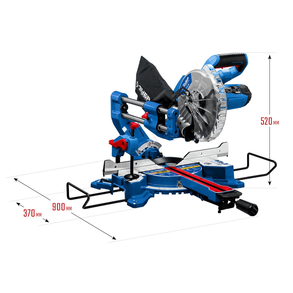 Торцовочная пила с протяжкой ЗУБР Профессионал d 216 ППТ-216-П ППТ-216-П