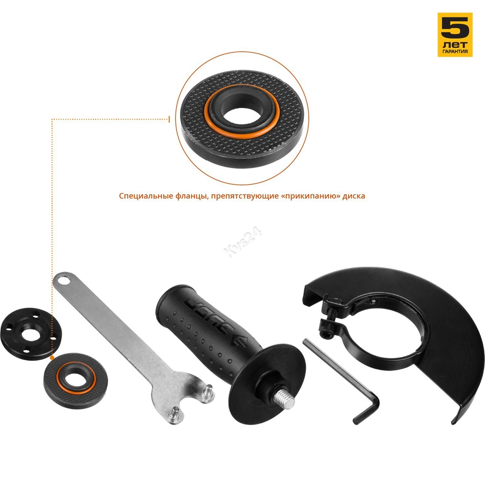 ЗУБР  800 Вт, d125 мм, УШМ (УШМ-125-800 М3) УШМ-125-800 М3