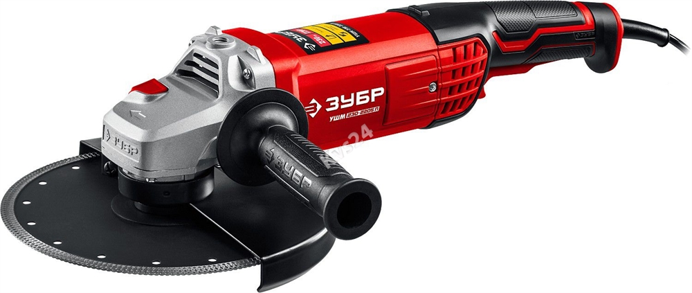 ЗУБР  2200 Вт, d230 мм, УШМ (УШМ-230-2205 П) УШМ-230-2205 П