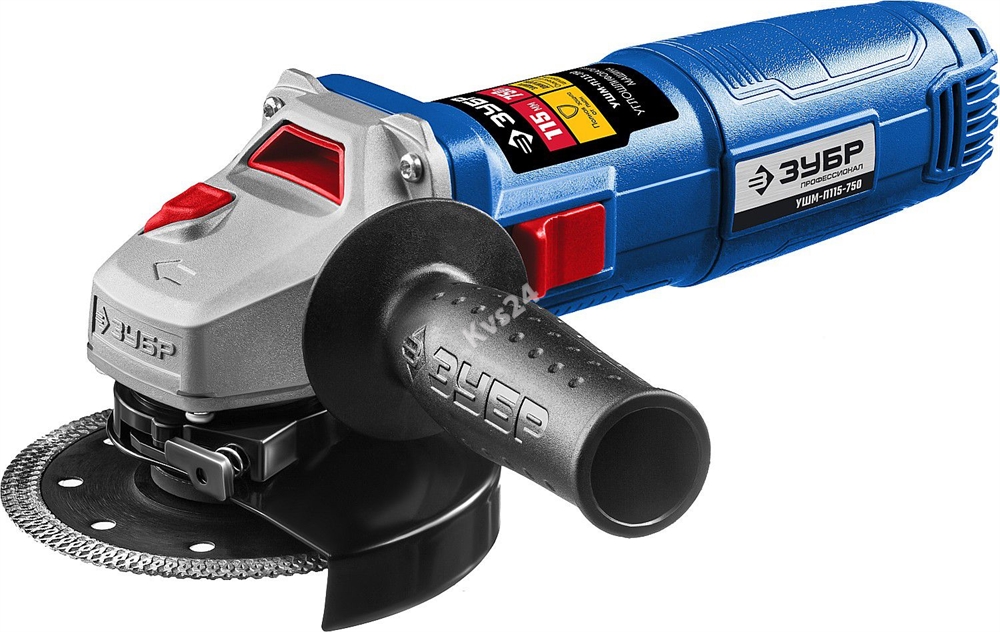 ЗУБР  Компакт, 750 Вт, d115 мм, УШМ, Профессионал (УШМ-П115-750) УШМ-П115-750