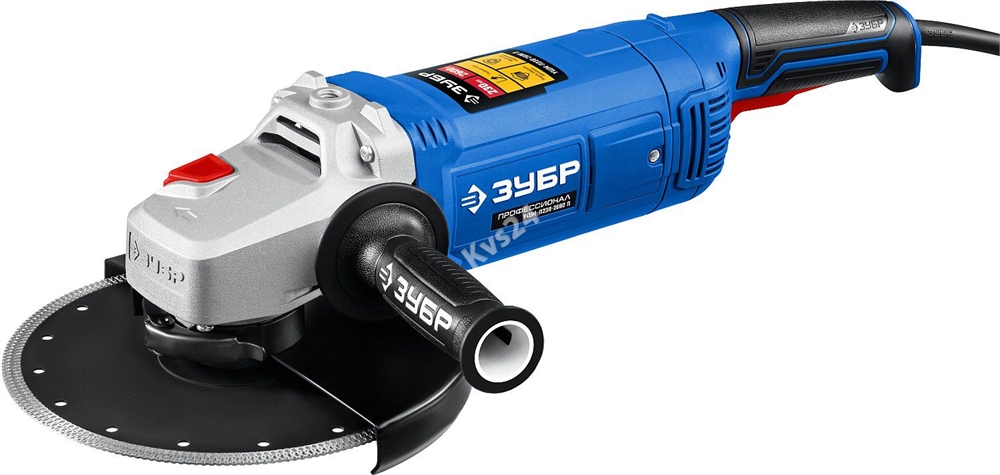 ЗУБР  2600 Вт, d230 мм, УШМ, Профессионал (УШМ-П230-2600 П) УШМ-П230-2600 П