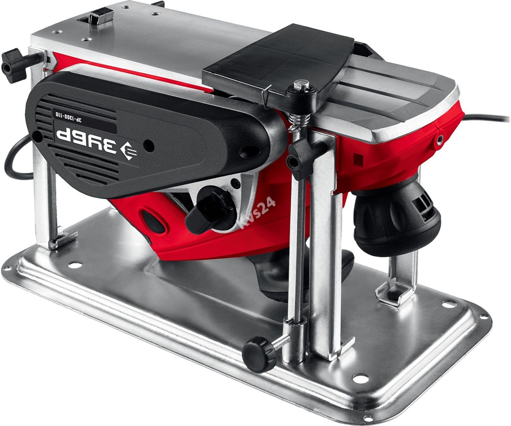 ЗУБР  1300 Вт, 110 мм, электрический рубанок (электрорубанок), станина (ЗР-1300-110) ЗР-1300-110