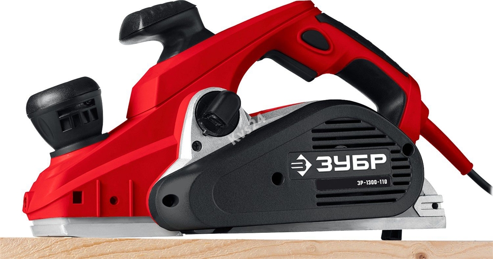 ЗУБР  1300 Вт, 110 мм, электрический рубанок (электрорубанок), станина (ЗР-1300-110) ЗР-1300-110