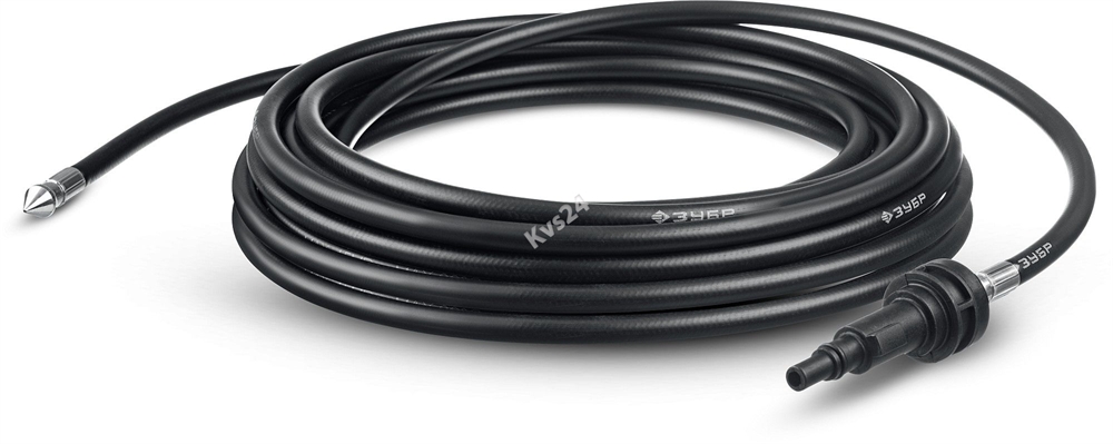 ЗУБР  для пистолета МИГ-180, 15 м, шланг для прочистки труб (70414-180-15) 70414-180-15