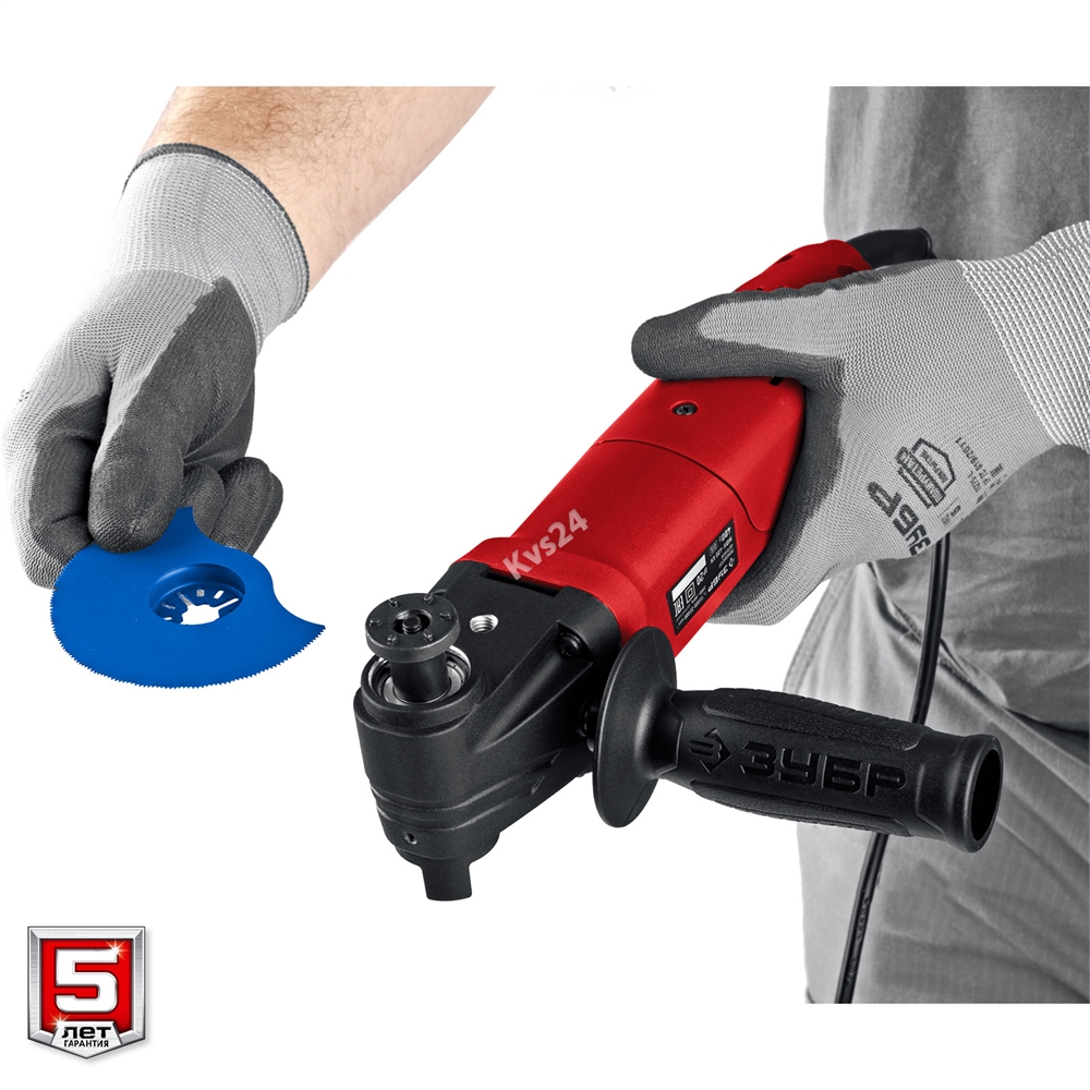 ЗУБР  OIS, 400 Вт, реноватор, кейс, набор насадок (МФИ-400 КН) МФИ-400 КН