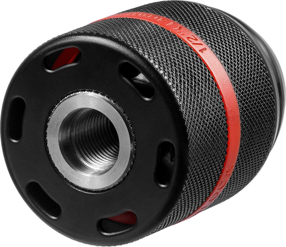 ЗУБР  13 мм, 1/2″, ударный быстрозажимной патрон с фиксатором для дрели, Профессионал (29072-13-1/2) 29072-13-1/2_z02