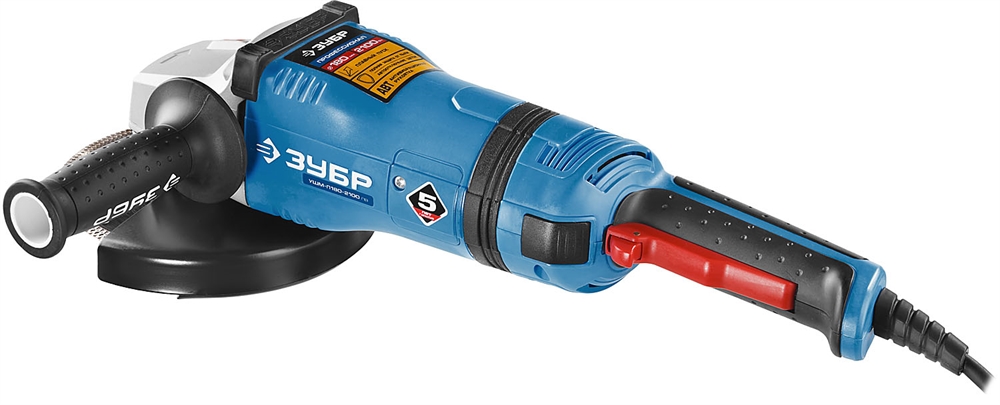 ЗУБР  2100 Вт, d180 мм, УШМ, АВТ, Профессионал (УШМ-П180-2100 ПВ) УШМ-П180-2100 ПВ