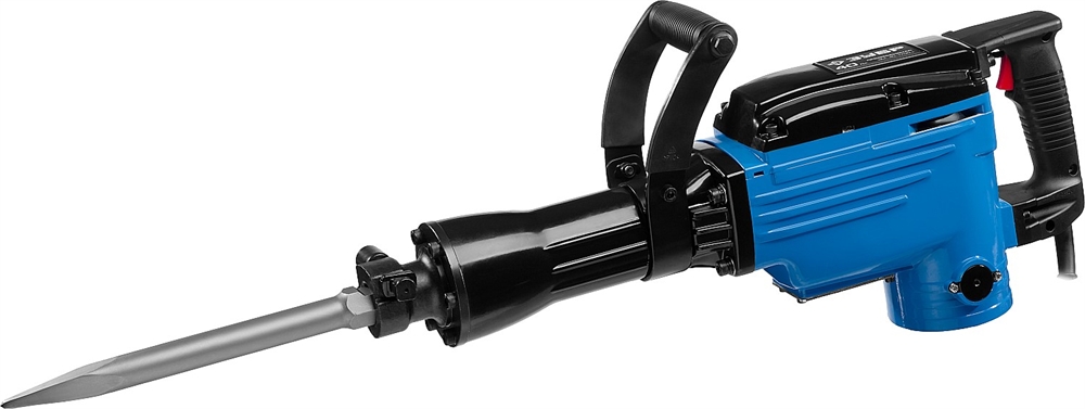 ЗУБР  Бетонолом, 40 Дж, 1700 Вт, отбойный молоток HEX-30, Профессионал (ЗМ-40-1700 К) ЗМ-40-1700 К