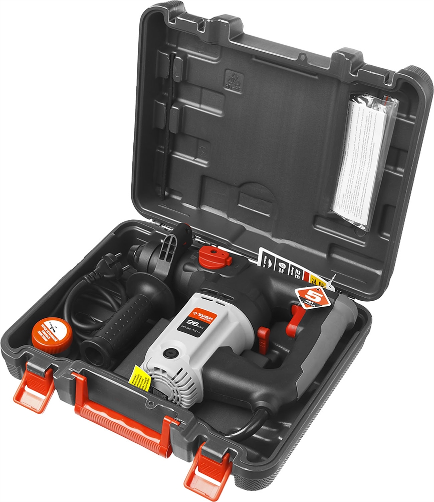 ЗУБР  26 мм, 750 Вт, перфоратор SDS Plus (ЗП-26-750 ЭК) ЗП-26-750 ЭК