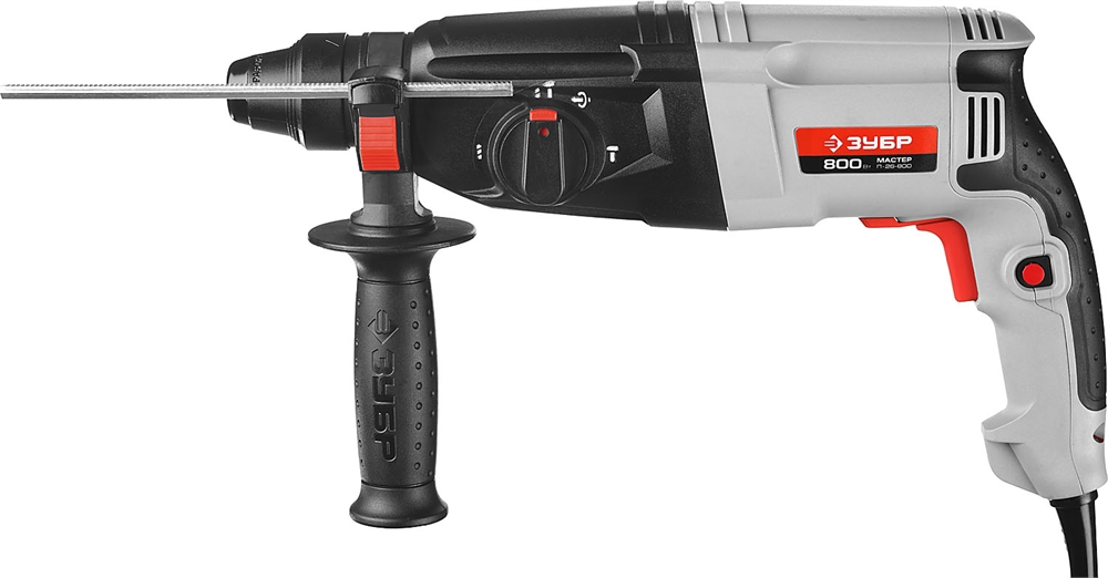 ЗУБР  26 мм, 800 Вт, перфоратор SDS Plus (П-26-800) П-26-800