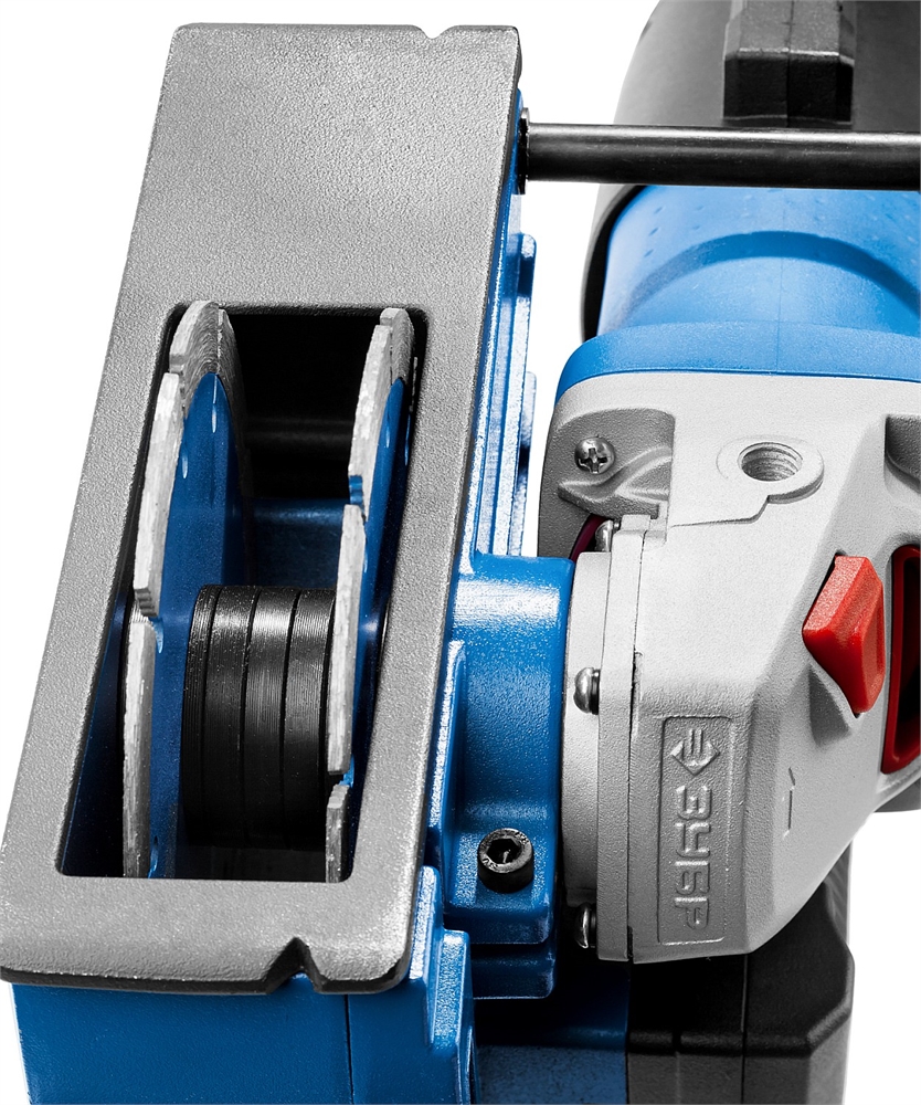 ЗУБР  d 180 мм, 2100 Вт, 45 мм, штроборез (бороздодел), метал. ящик, Профессионал (ЗШ-П45-2100 ПВТК) ЗШ-П45-2100 ПВТК