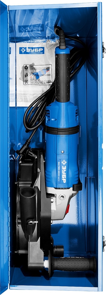 ЗУБР  d 180 мм, 2100 Вт, 45 мм, штроборез (бороздодел), метал. ящик, Профессионал (ЗШ-П45-2100 ПВТК) ЗШ-П45-2100 ПВТК