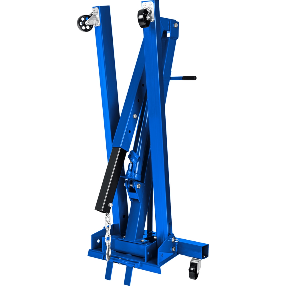 ЗУБР  КГС-1, 1 т, 25 - 2060 мм, складной гидравлический кран, Профессионал (43011-1) 43011-1