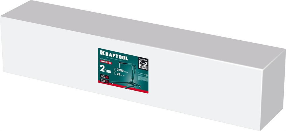 KRAFTOOL  KMG-2, 2 т, 25 - 2250 мм, складной гидравлический кран (43411-2) 43411-2