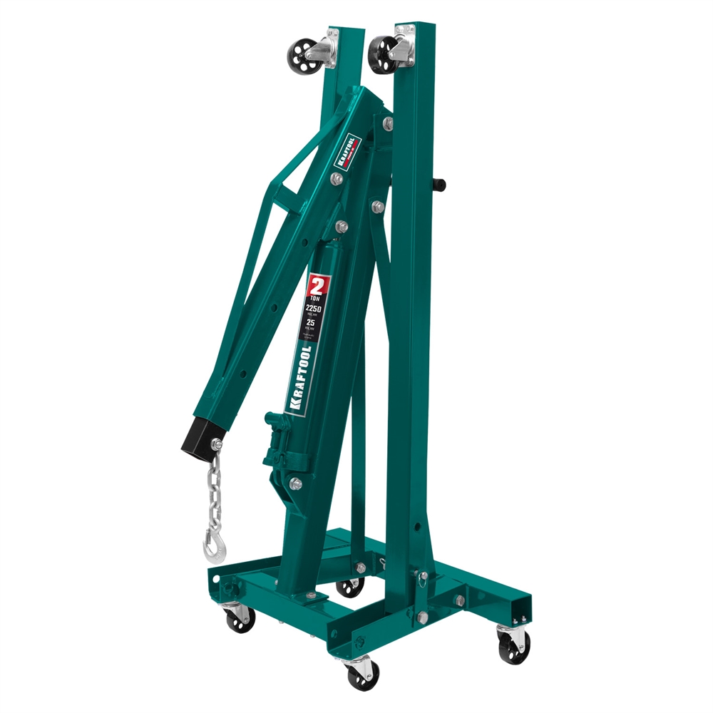 KRAFTOOL  KMG-2, 2 т, 25 - 2250 мм, складной гидравлический кран (43411-2) 43411-2