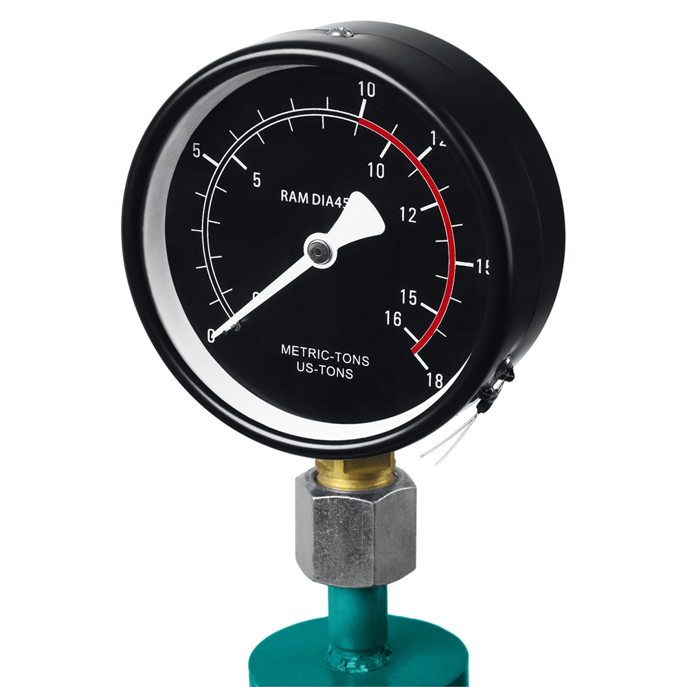 KRAFTOOL  PMP-10, 10 т, гидравлический пресс с гидронасосом и манометром (43472-10) 43472-10