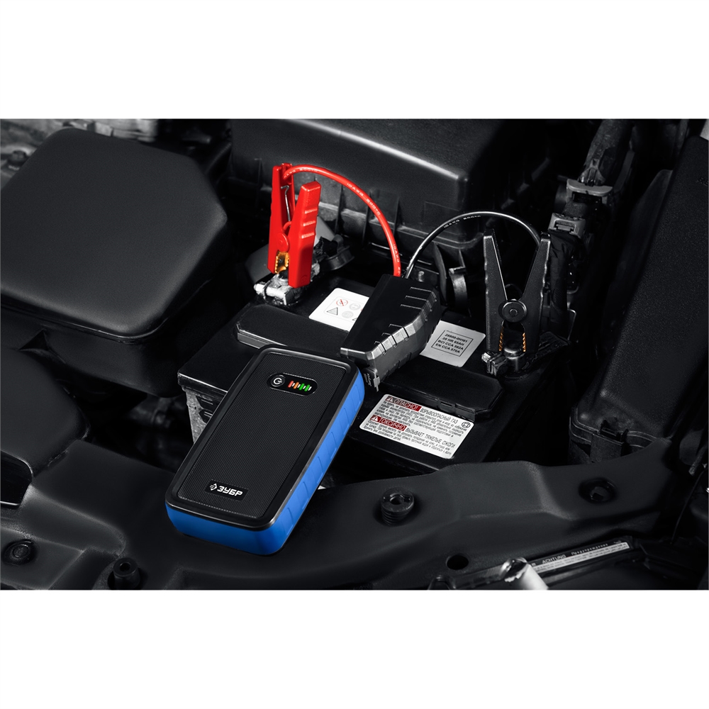 ЗУБР  АПУ-800, 12 В, макс. 800 А, аккумуляторное пусковое устройство, Профессионал (59319) 59319