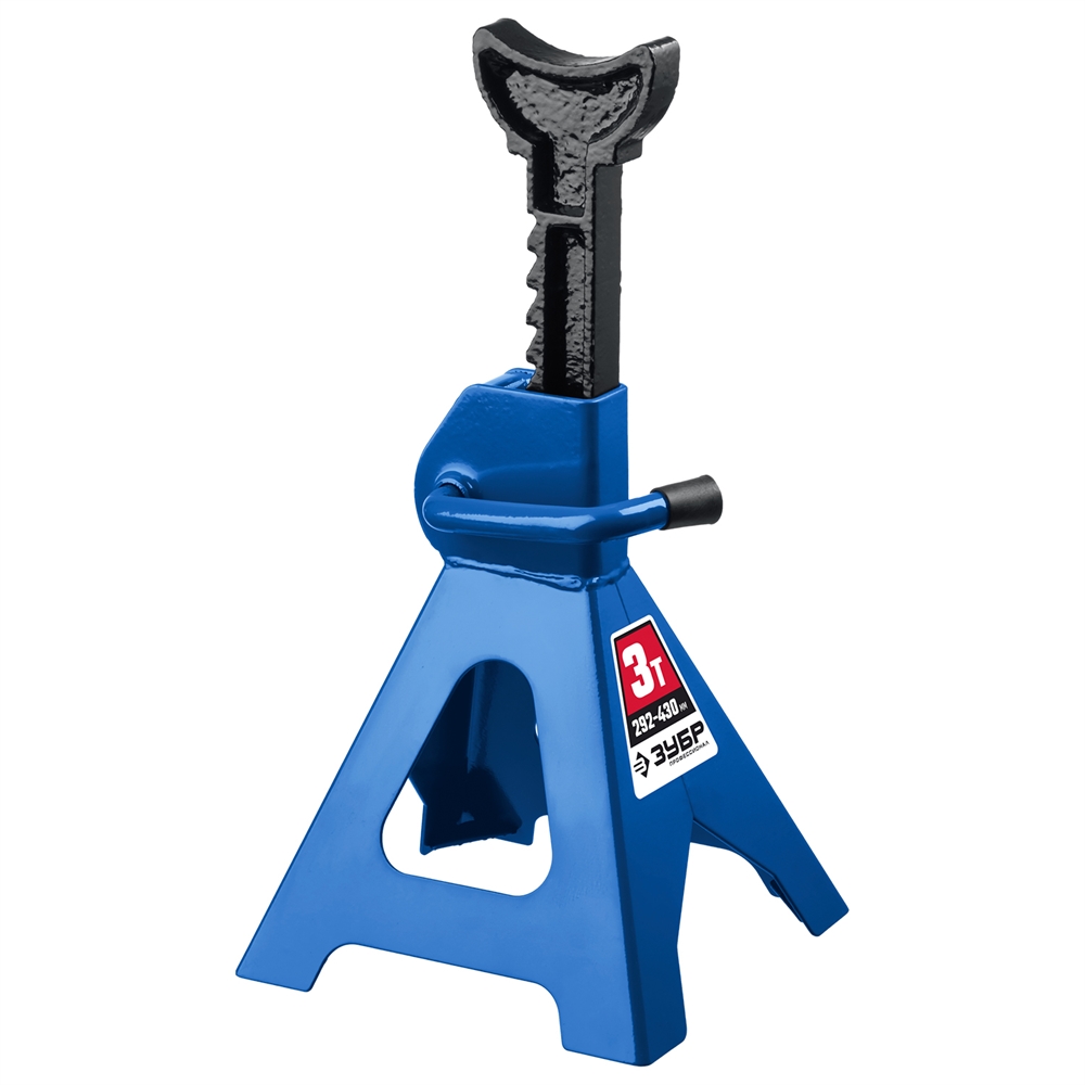 ЗУБР  3 т, 292 - 430 мм, усиленная страховочная подставка, Профессионал (43065-3) 43065-3_z01