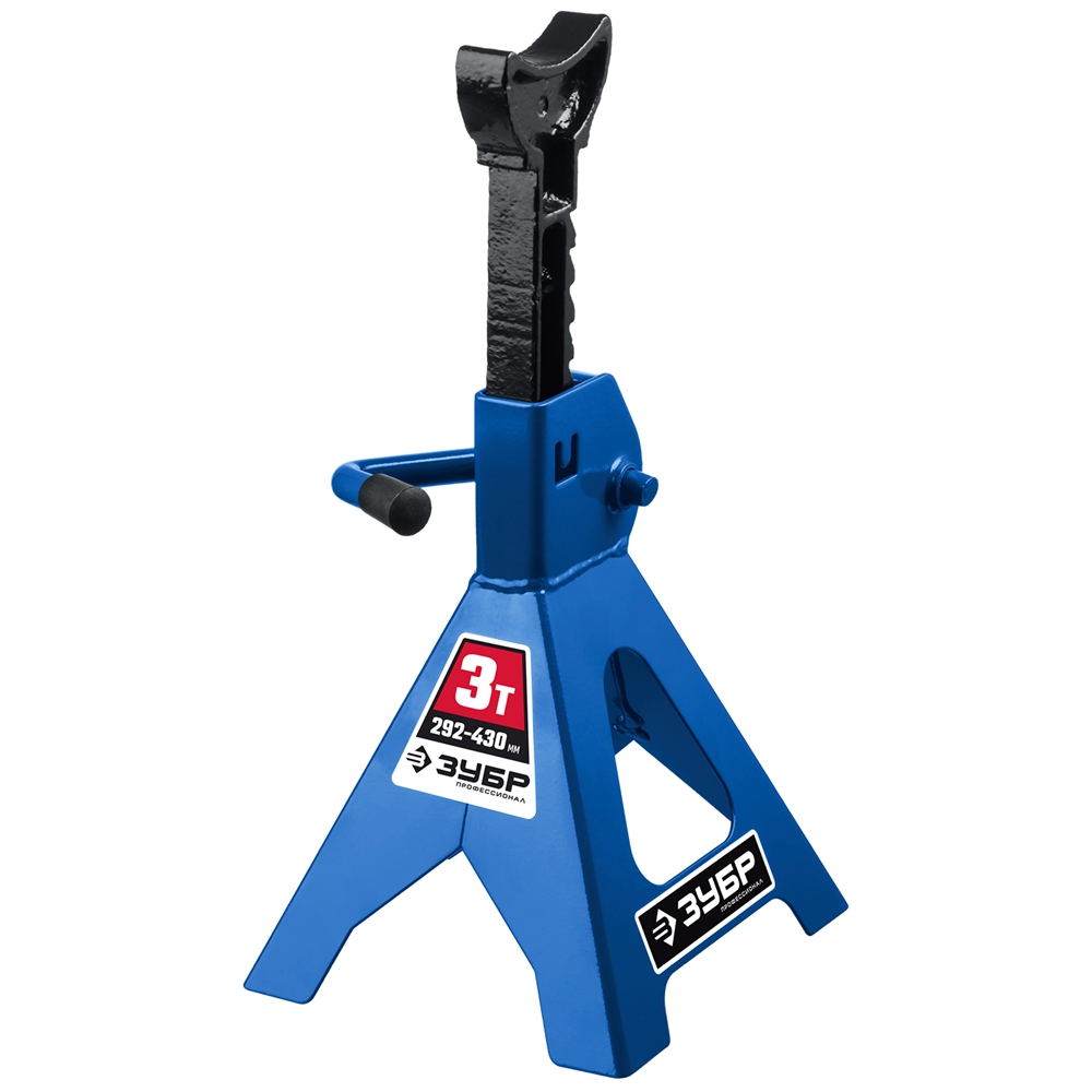 ЗУБР  3 т, 292 - 430 мм, усиленная страховочная подставка, Профессионал (43065-3) 43065-3_z01