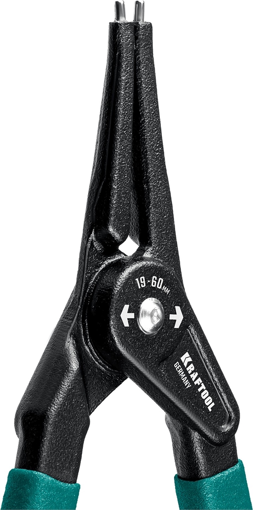 KRAFTOOL  180 мм, прямые губки, внешний, съемник стопорных колец (22812-3) 22812-3