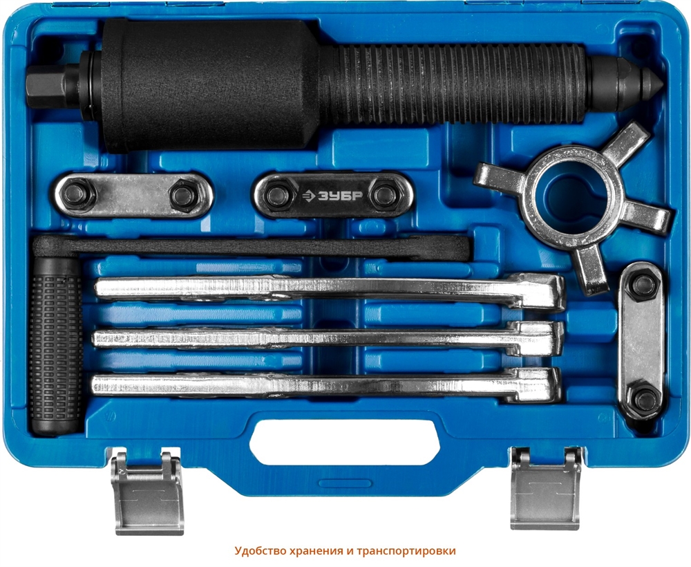 ЗУБР  10 т, универсальный редукторный съемник, Профессионал (43301-10) 43301-10