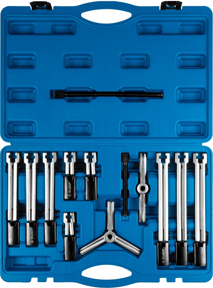 ЗУБР  набор съемников со сменными захватами в кейсе, Профессионал (43305-H13) 43305-H13