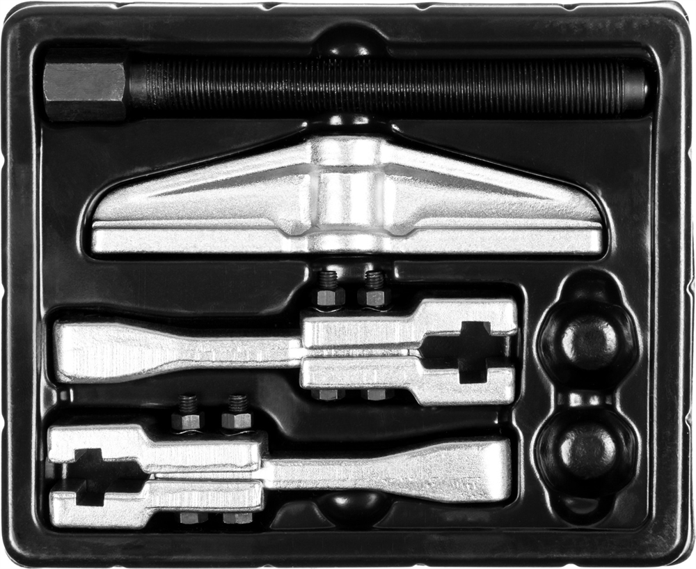 ЗУБР  внешний d 30 - 100 мм, внутренний d 45 - 115 мм, раздвижной двухзахватный съемник, Профессионал (43310-115-100) 43310-115-100