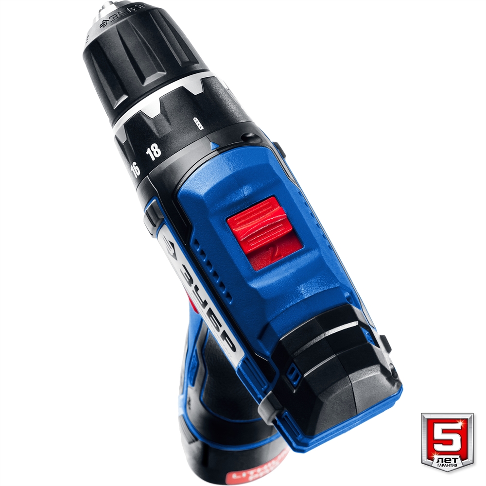 ЗУБР  Т7, 12 В, 40 Н·м, без АКБ, дрель-шуруповерт, Профессионал (DL-121) DL-121