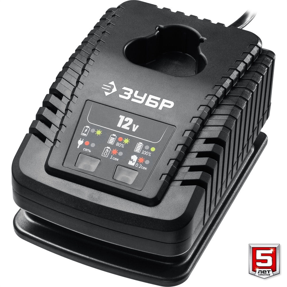 ЗУБР  Т7, 12 В, 40 Н·м, 2 АКБ (2 А·ч), дрель-шуруповерт + LED фонарь, кейс, Профессионал (DL-121-22) DL-121-22F