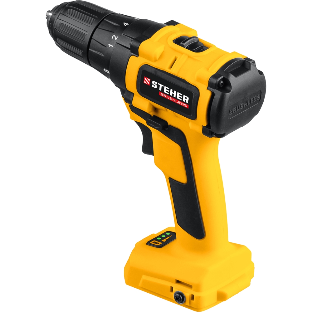 STEHER  V1, 20 В, 45 Н·м, без АКБ, бесщеточная дрель-шуруповерт (CDB-200) CDB-200