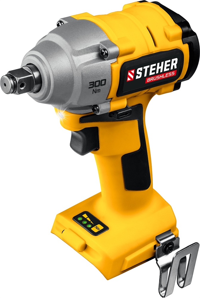 STEHER  V1, 20 В, 300 Н·м, без АКБ, бесщеточный гайковерт (CWB-300) CWB-300