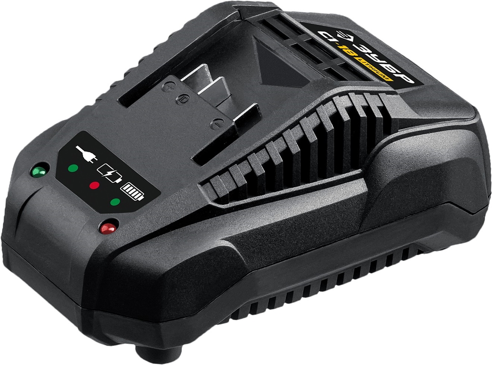 ЗУБР  С1-18, 18 В, 2.4 А, зарядное устройство для Li-Ion АКБ (БЗУ-С1-18) БЗУ-С1-18