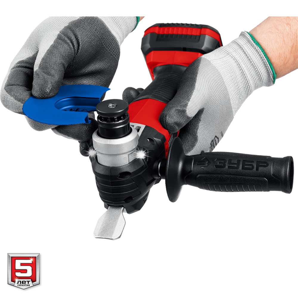 ЗУБР  C1-18, 18 В, OQIS,  АКБ (2 А·ч), реноватор, сумка, набор насадок (МФИ-18-21) МФИ-18-21