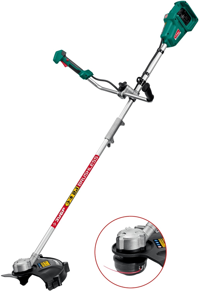 ЗУБР  С1-18, 36 В, 35/25.5 см, без АКБ, бесщеточный триммер (ТАБ-365) ТАБ-365