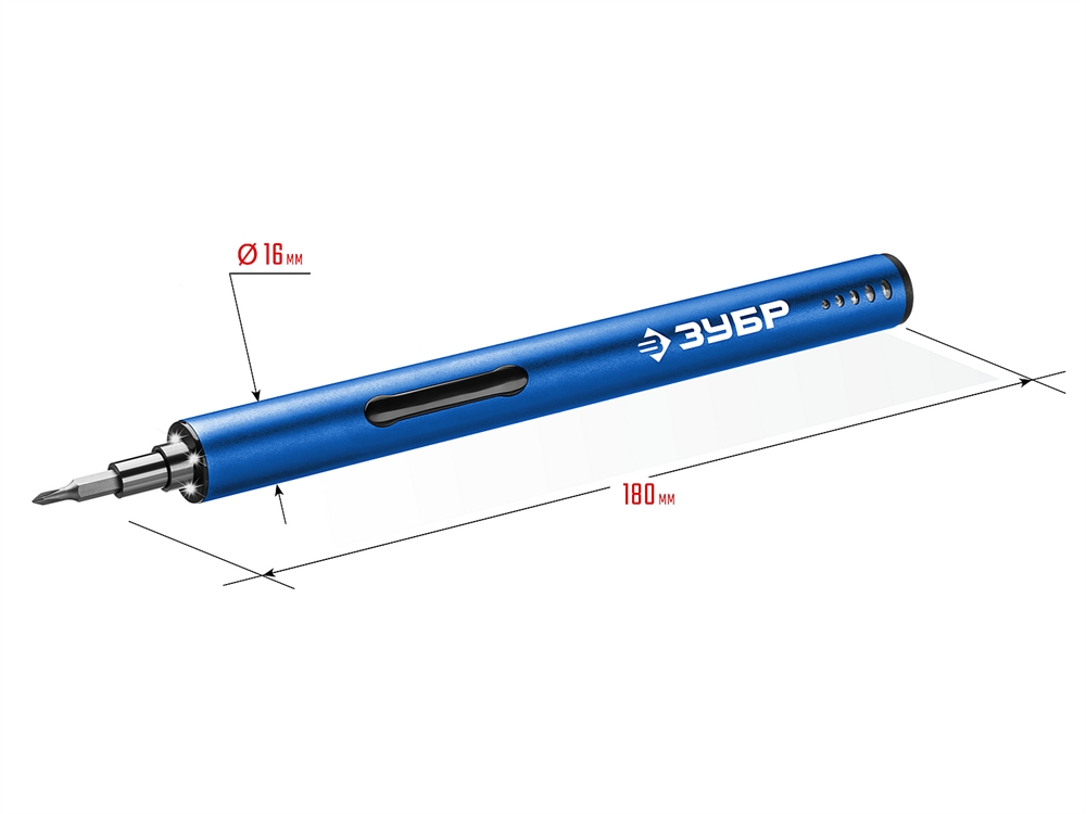 ЗУБР  4 Vmax, аккумуляторная отвертка для точных работ, 20 бит, Профессионал (ОТР-4 Н20) ОТР-4 Н20