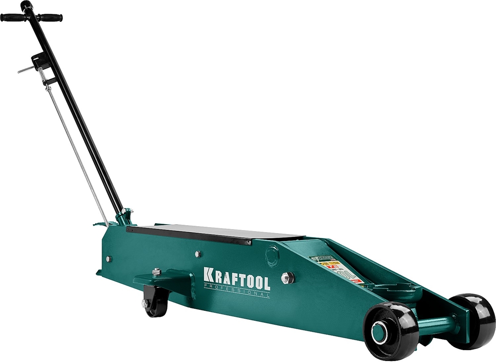 KRAFTOOL  HIGH-LIFT, 10 т, 160 - 560 мм, для тяжелой техники, подкатной домкрат (43455-10) 43455-10