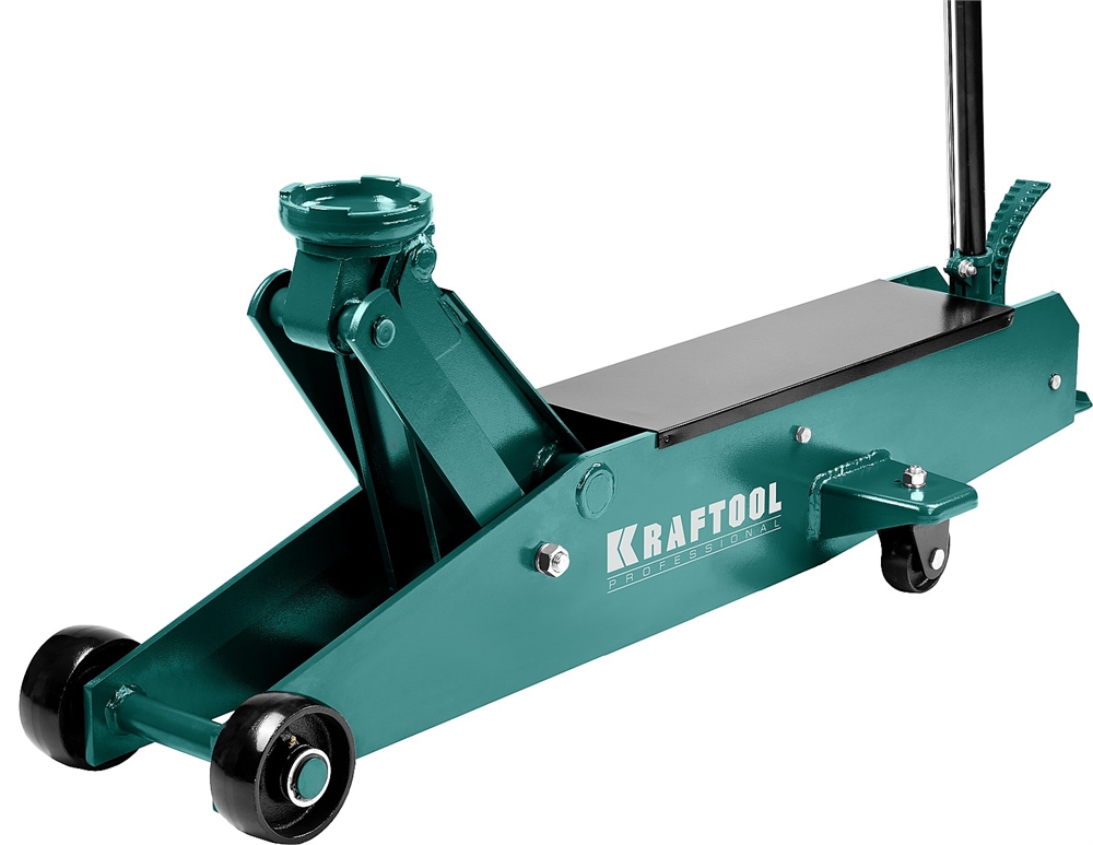 KRAFTOOL  HIGH-LIFT, 10 т, 160 - 560 мм, для тяжелой техники, подкатной домкрат (43455-10) 43455-10
