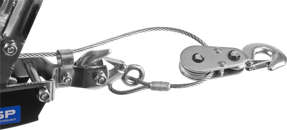 ЗУБР  4 т, 3 м, ручная рычажная лебедка, Профессионал (43105-4-K) 43105-4-K