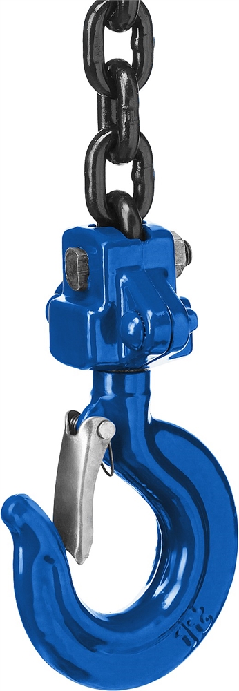 ЗУБР  ТШ-1-12, 1 т, 12 м, ручная цепная шестеренная таль, Профессионал (43083-1) 43083-1_z01