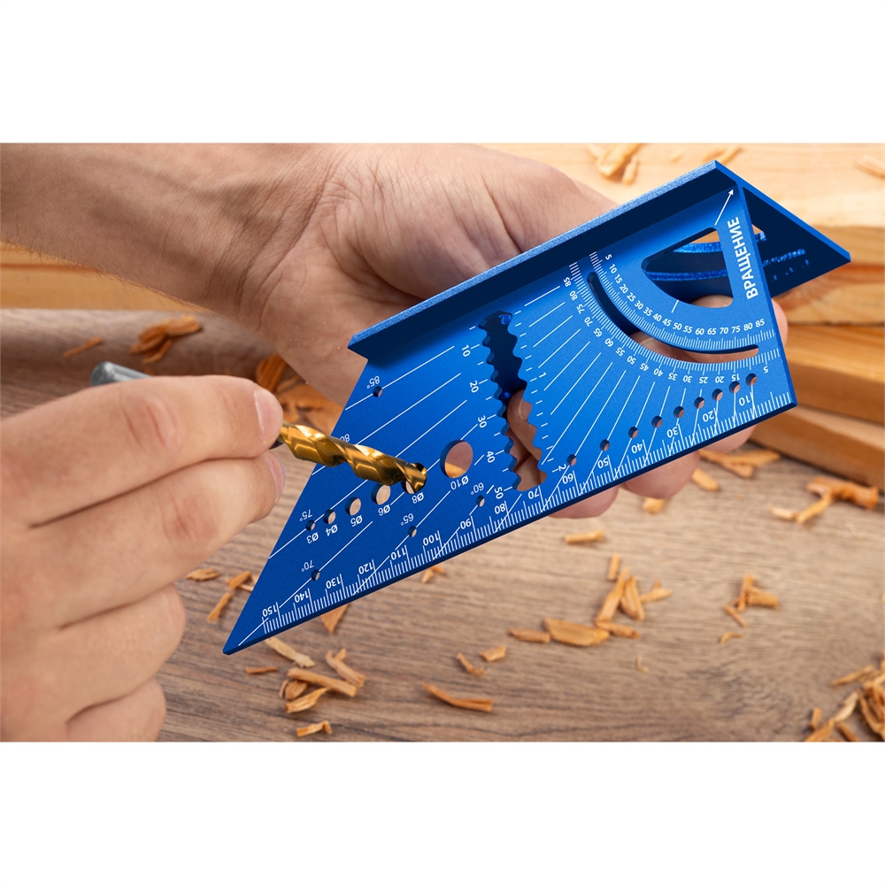 ЗУБР  3D, 7-в-1, угольник многофункциональный, Профессионал (34399) 34399