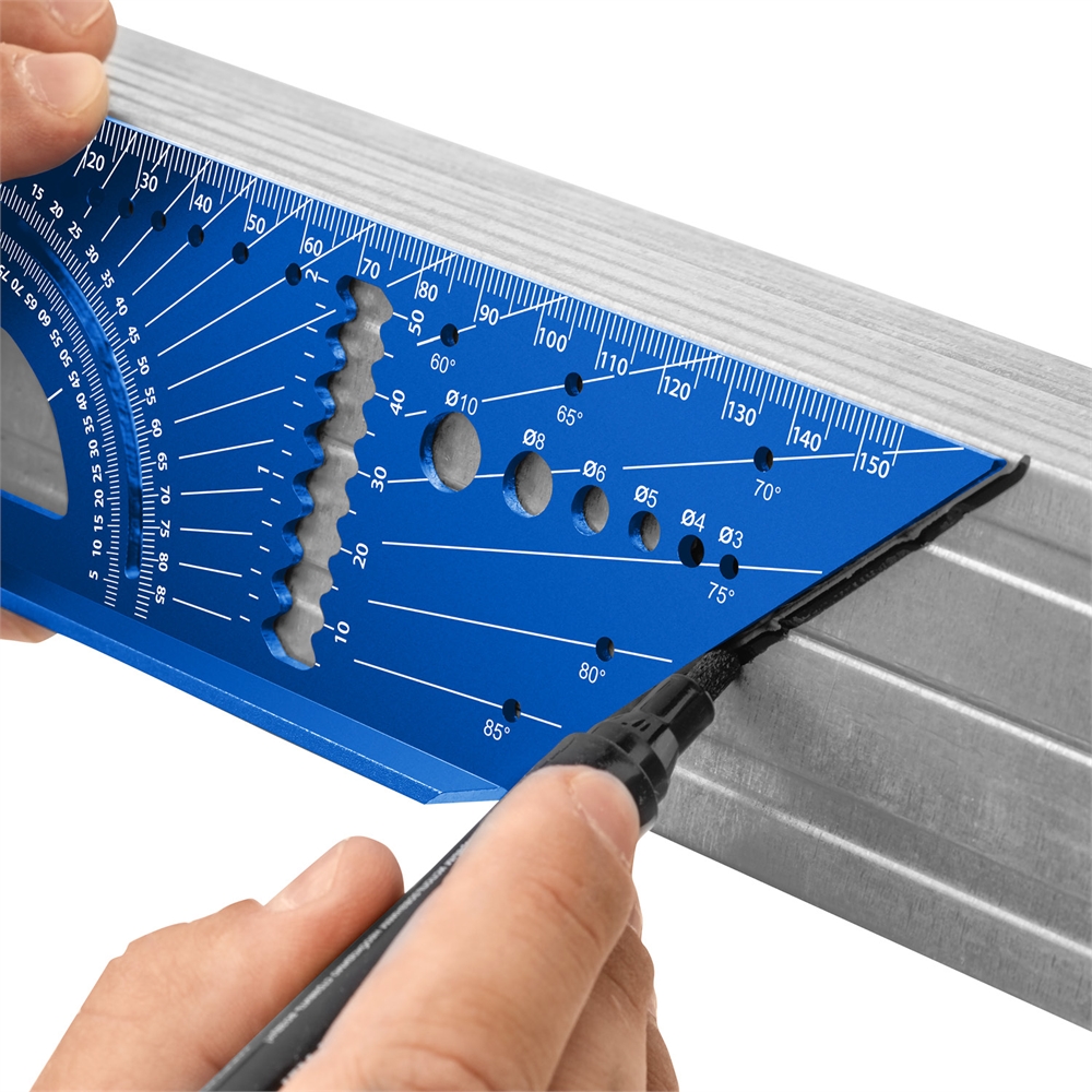 ЗУБР  3D, 7-в-1, угольник многофункциональный, Профессионал (34399) 34399