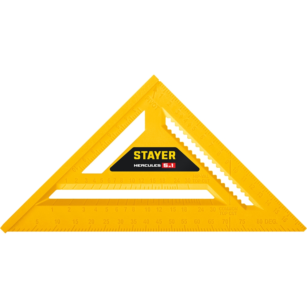 STAYER  170 мм, 5-в-1, универсальный кровельный пластиковый угольник (34522-17) 34522-17