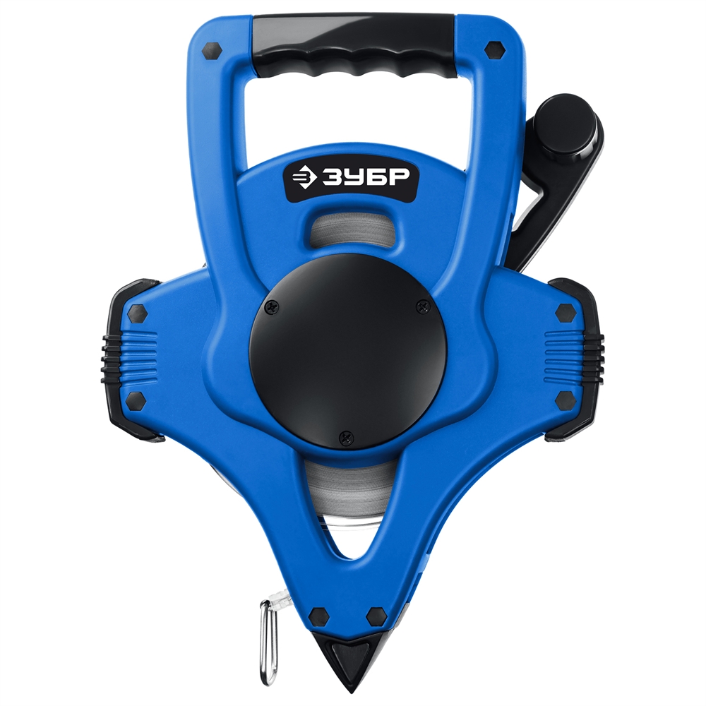 ЗУБР  50 м, геодезическая стальная мерная лента, Профессионал (34170-50) 34170-50_z01