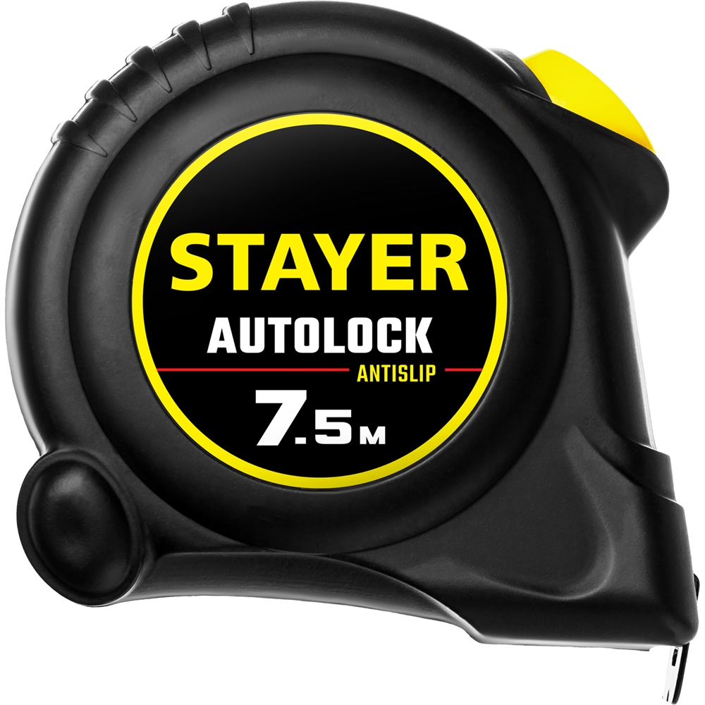 STAYER  AutoLock, 7.5 м х 25 мм, рулетка с автостопом (2-34126-07-25) 2-34126-07-25_z02