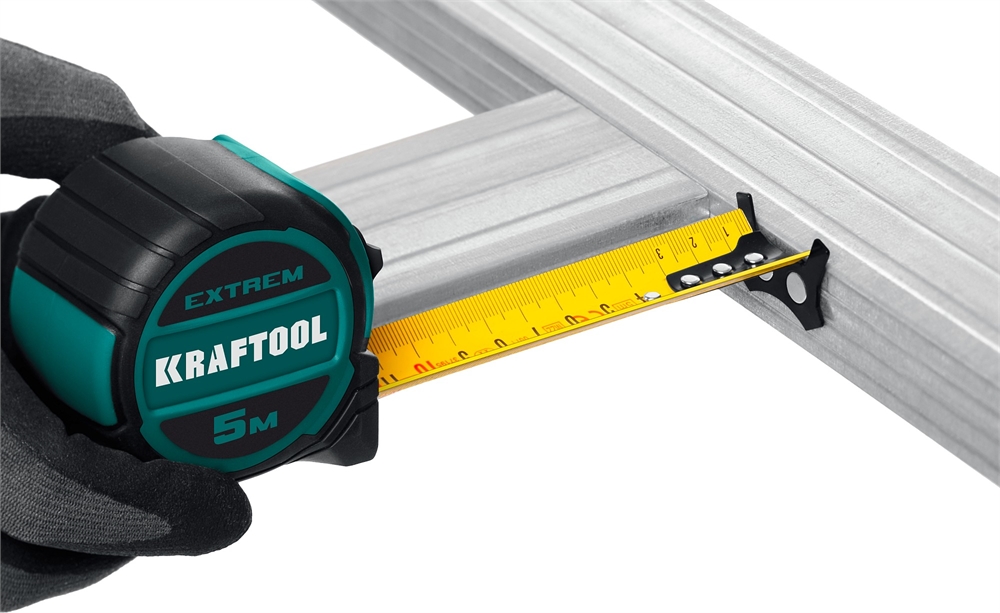 KRAFTOOL  Extrem, 10 м х 32 мм, рулетка со сверх широким полотном (34127-10) 34127-10