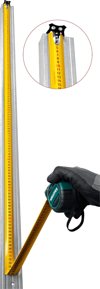 KRAFTOOL  Extrem, 10 м х 32 мм, рулетка со сверх широким полотном (34127-10) 34127-10